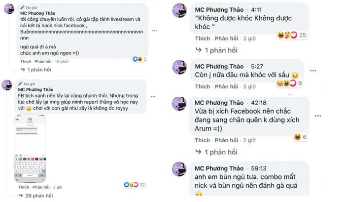 MC Phương Thảo bị hack Facebook cá nhân ngay trên livestream chỉ vì quá &quot;ngây thơ&quot; - Ảnh 3.