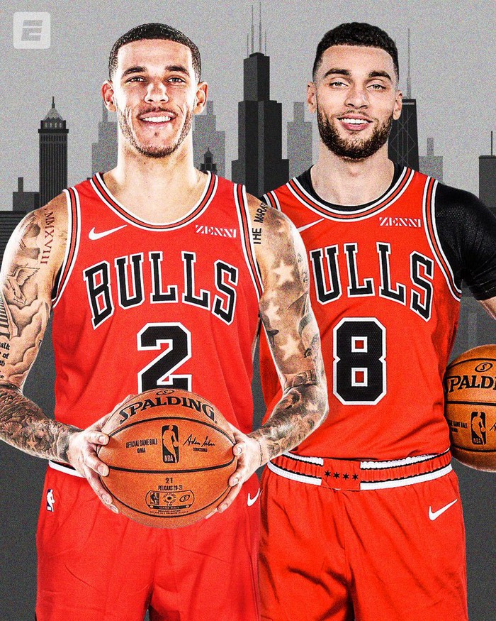 Tổng hợp chuyển nhượng NBA 2021: Chris Paul gia hạn hợp đồng &quot;khủng&quot;, Lonzo Ball cập bến Chicago Bulls - Ảnh 3.
