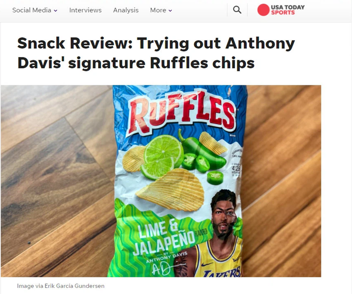 Người hâm mộ New Orleans kịch liệt tẩy chay bánh snack vị Anthony Davis - Ảnh 3.