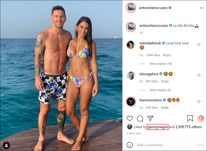 Bà xã nhà Messi ngày càng trở nên nóng bỏng thế này, bảo sao đến bạn gái Ronaldo cũng phải thả tim lia lịa - Ảnh 4.