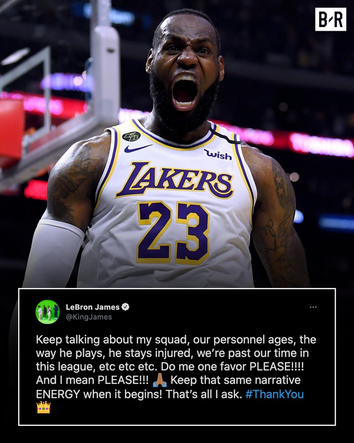 LeBron James đăng status &quot;dằn mặt&quot; antifan Lakers: Bực tức là thế nhưng chỉ tồn tại trong nốt nhạc - Ảnh 1.