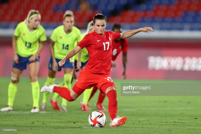 Đá hỏng liên tiếp 3 quả luân lưu, Canada vẫn vô địch bóng đá nữ Olympic 2020 - Ảnh 5.