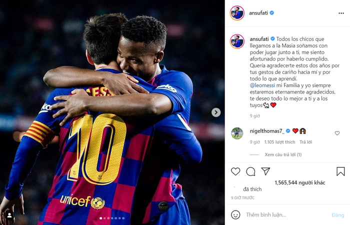 Dàn sao Barca gửi lời chia tay đầy cảm xúc tới Messi - Ảnh 5.