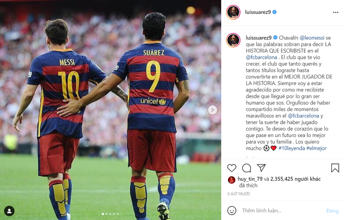 Dàn sao Barca gửi lời chia tay đầy cảm xúc tới Messi - Ảnh 14.
