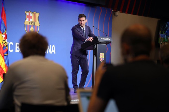 Messi lần đầu lên tiếng sau lễ chia tay Barcelona, thu về lượng tương tác khủng trên MXH - Ảnh 5.