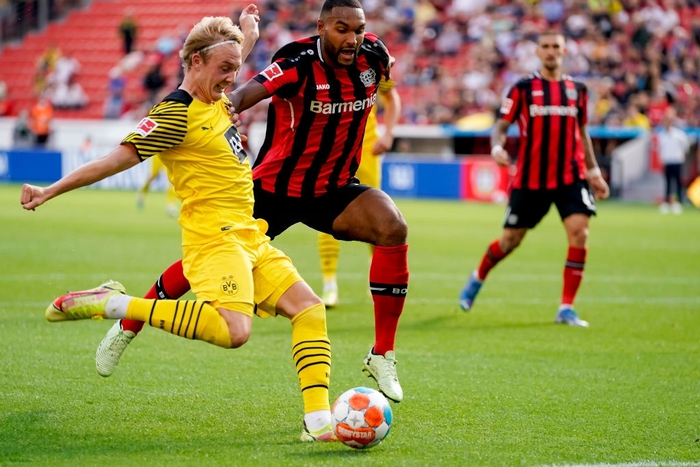 Erling Haaland lập cú đúp giúp Dortmund lội ngược dòng ấn tượng trước Leverkusen - Ảnh 5.