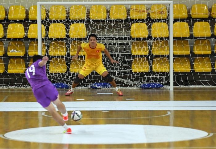 Futsal Việt Nam rèn luyện miếng đánh pha phản công nhanh trước Panama tại World Cup 2021 - Ảnh 7.