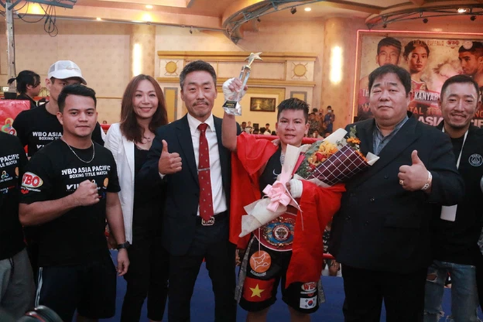 Park Hang-seo của làng boxing tiết lộ về trận tranh đai lịch sử của Nguyễn Thị Thu Nhi - Ảnh 3.