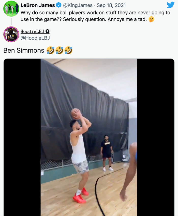 LeBron James lên tiếng “chê bai” cách tập luyện của nhiều cầu thủ, fan nhìn ngay sang Ben Simmons - Ảnh 3.