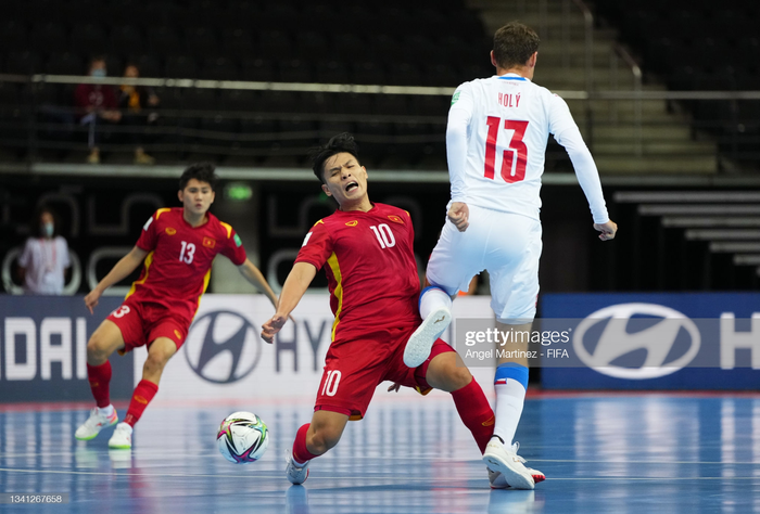 Ảnh: ĐT Việt Nam cầm hoà CH Czech đầy kịch tính, giành vé đi tiếp tại Futsal World Cup 2021 - Ảnh 6.