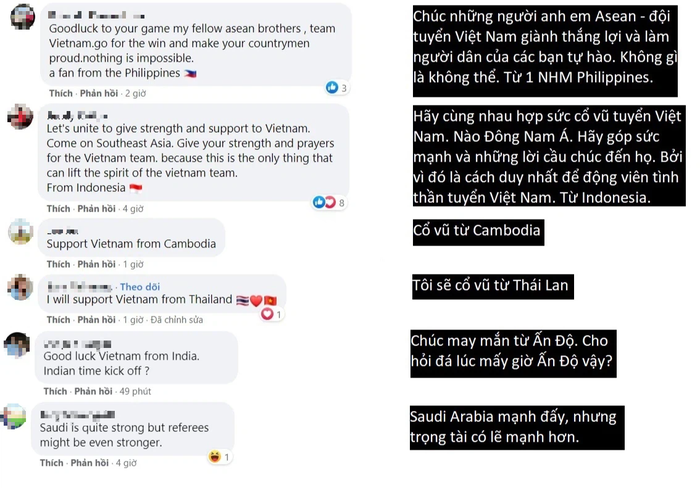 Fan Ấn Độ và Đông Nam Á đồng loạt gửi lời chúc đến tuyển Việt Nam, nhắc khéo về trọng tài - Ảnh 1.