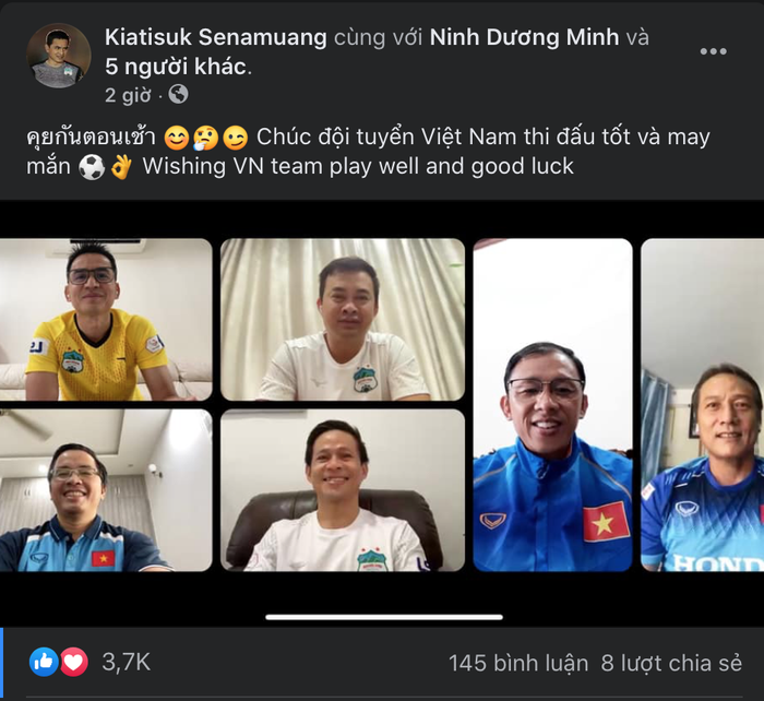 HLV Kiatisak gửi lời chúc đến đội tuyển Việt Nam - Ảnh 1.