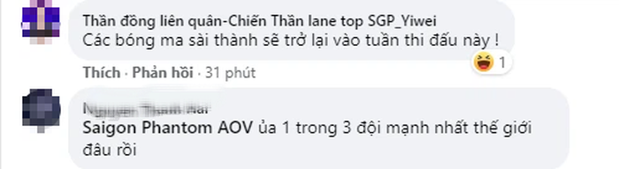 Saigon Phantom bị fan &quot;cà khịa&quot; vì vắng bóng  tại đội hình xuất sắc nhất tuần 2 ĐTDV mùa Đông 2021 - Ảnh 4.