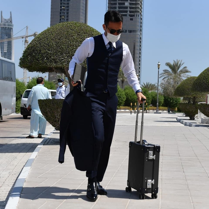 Dàn trai đẹp tuyển Nhật Bản diện đồng phục giá trăm triệu tại sân bay Doha - Ảnh 5.