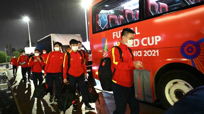 Đội tuyển futsal Việt Nam đã có mặt tại Lithuania hướng về World Cup 2021 - Ảnh 6.