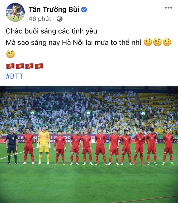 Trở về từ Saudi Arabia, tuyển Việt Nam thích thú với mùa thu Hà Nội - Ảnh 2.
