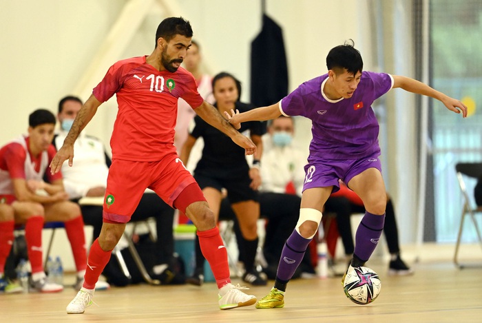 Đội tuyển futsal Việt Nam để thua 1-2 Maroc - Ảnh 1.