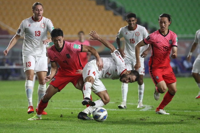 Vắng Son Heung-min, Hàn Quốc thắng nhọc Lebanon - Ảnh 2.