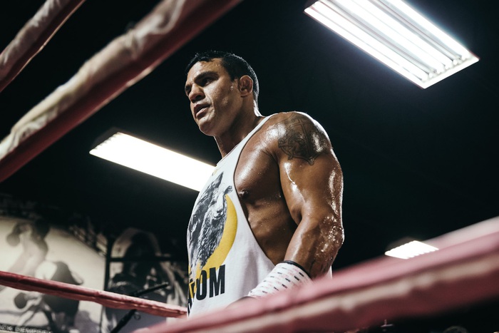 Ông Donald Trump sẽ bình luận trận đại chiến giữa Evander Holyfield và Vitor Belfort - Ảnh 5.