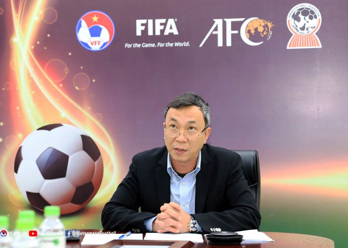Ông Trần Quốc Tuấn điều hành cuộc hội thảo cơ cấu số ngoại binh của CLB tại AFC Champion League - Ảnh 1.