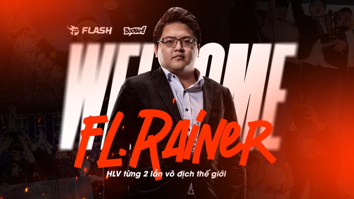 HLV Rainer gia nhập Team Flash