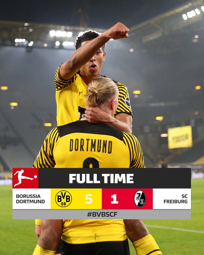 Haaland lập cú đúp giúp Dortmund áp sát ngôi đầu bảng - Ảnh 2.