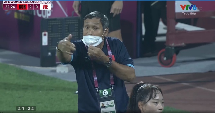 Trực tiếp ĐT Việt Nam 0-2 ĐT Hàn Quốc, Asian Cup nữ 2022: Thủng lưới sớm  - Ảnh 1.