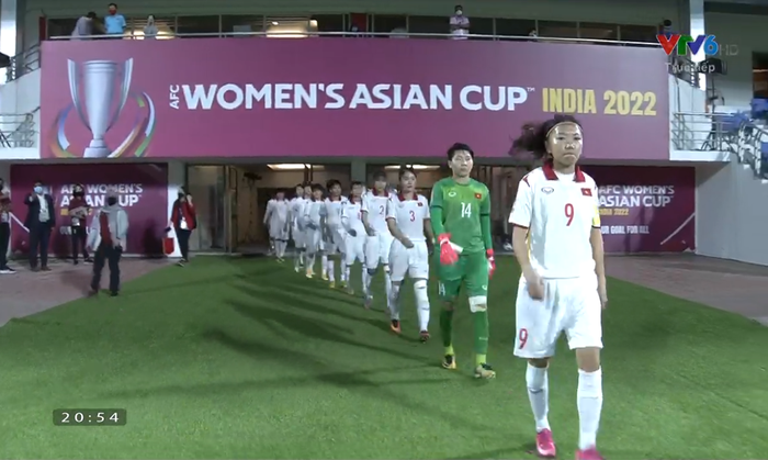 Trực tiếp ĐT Việt Nam 0-1 ĐT Hàn Quốc, Asian Cup nữ 2022: Thủng lưới sớm  - Ảnh 1.