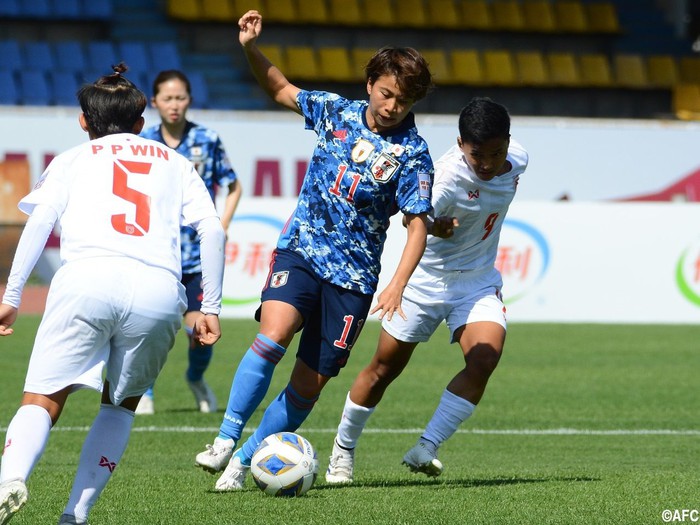 Bất mãn với bản thân, tiền đạo tuyển nữ Nhật Bản hứa ghi bàn vào lưới tuyển nữ Việt Nam - Ảnh 1.