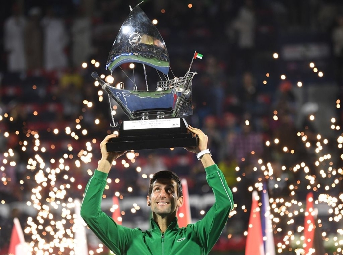 Tạm quên nỗi đau Australian Open, Djokovic chuẩn bị dự giải đấu đầu tiên năm 2022 - Ảnh 1.