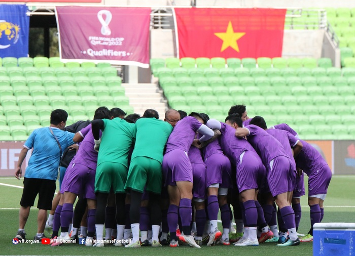 Tuyển Việt Nam quyết tâm cao trước trận đấu với Australia - Ảnh 1.