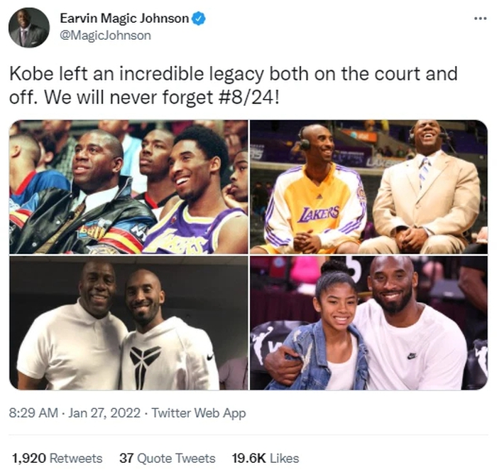 Thế giới bóng rổ tưởng nhớ Kobe Bryant: &quot;Sai lầm lớn nhất là khi bạn nghĩ mình vẫn còn thời gian bên nhau&quot; - Ảnh 3.