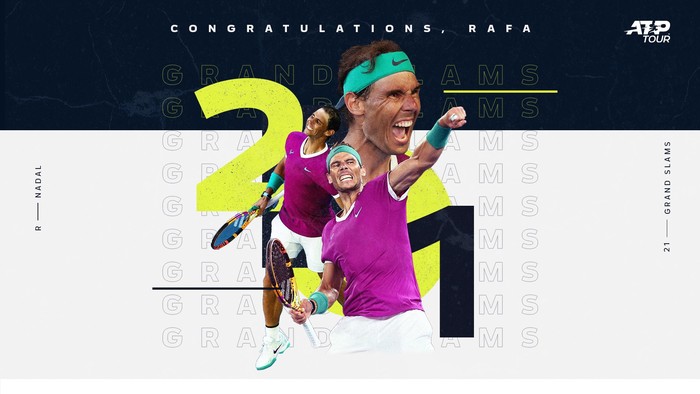 Ngược dòng siêu kịch tính ở chung kết Australian Open, Nadal vượt Federer và Djokovic để cán mốc vĩ đại nhất lịch sử quần vợt nam - Ảnh 17.