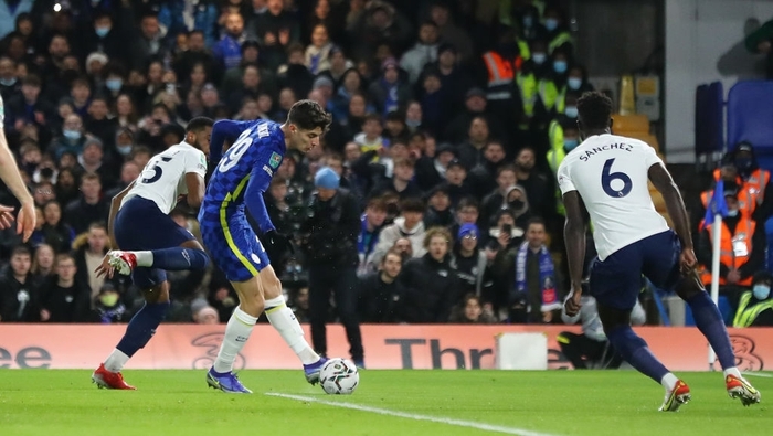 Chelsea đặt một tay vào vé chung kết Carabao Cup sau chiến thắng thuyết phục trước Tottenham - Ảnh 2.