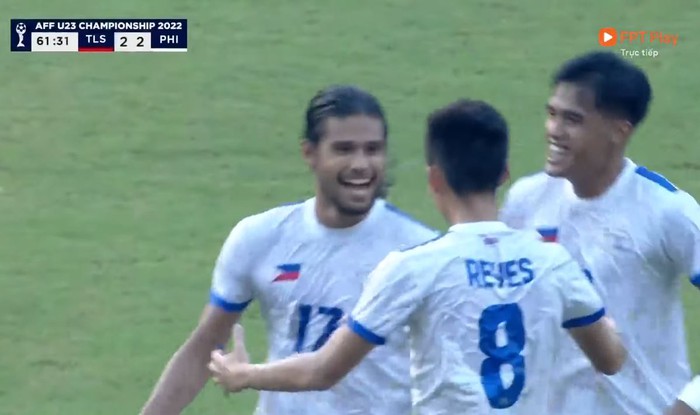 U23 Philippines 2-2 U23 Timor Leste: sao trẻ Philippines lặp cú-đúp gỡ hòa trận đấu  - Ảnh 1.