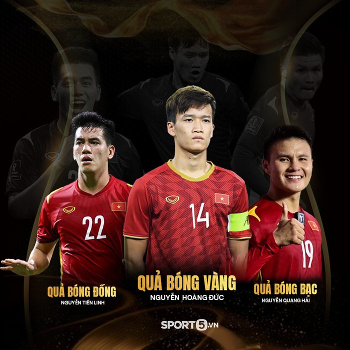 Cập nhật sự kiện Quả bóng vàng Việt Nam 2021: Hoàng Đức vượt Quang Hải, nhận QBV đầu tiên trong sự nghiệp - Ảnh 2.
