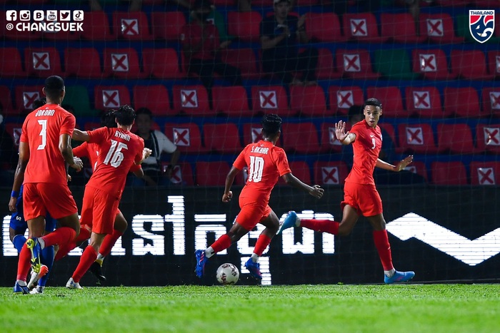 U23 Singapore thể hiện quyết tâm trước trận đấu &quot;sống còn&quot; với U23 Việt Nam - Ảnh 1.