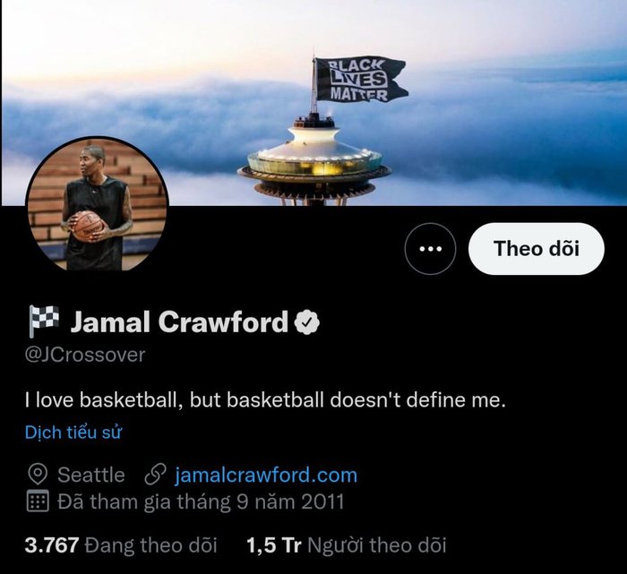 Tổng hợp: Các siêu sao NBA nói những đạo lý gì trên dòng mô tả Twitter? - Ảnh 18.