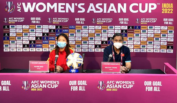 HLV trưởng tuyển nữ Việt Nam tiết lộ chiến thuật thắng Thái Lan, tiến gần vé dự World Cup 2023 - Ảnh 2.