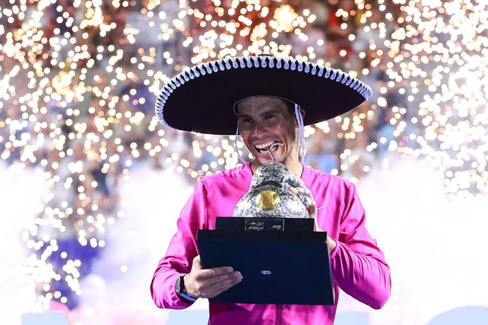 Nadal vô địch Mexican Open, hoàn tất cú đúp kỷ lục - Ảnh 1.