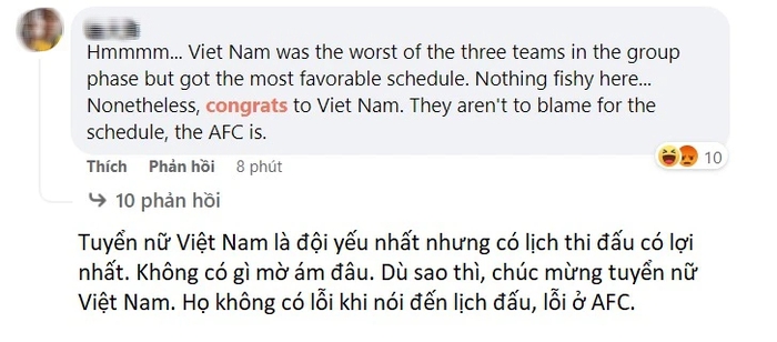 Fan Đông Nam Á chúc mừng tuyển nữ Việt Nam giành vé đến World Cup nữ 2023, fan Đài Bắc Trung Hoa than bị thiên vị - Ảnh 2.