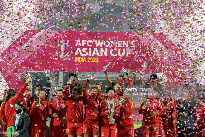Tuyển nữ Trung Quốc vô địch cúp bóng đá nữ châu Á 2022, tiến gần tới giấc mơ &quot;La Decima&quot; - Ảnh 7.