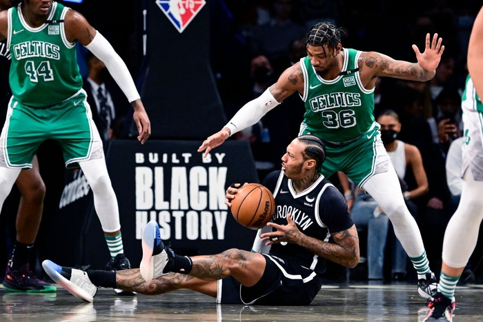 Brooklyn Nets chìm sâu vào khủng hoảng sau thất bại tan tác trước Boston Celtics - Ảnh 1.