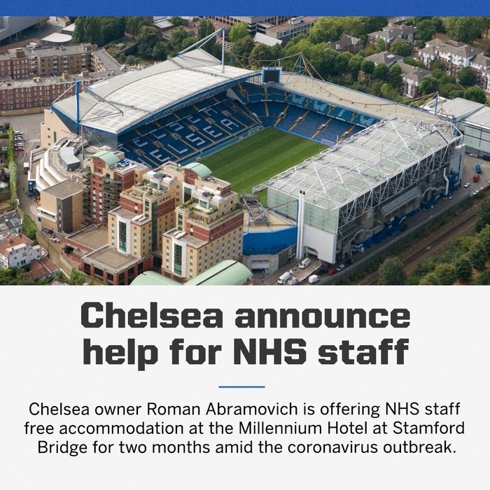 Từng hỗ trợ chống dịch hết mình, Chelsea vẫn nhận trái đắng từ chính phủ Anh - Ảnh 2.