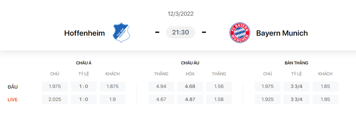 Nhận định, soi kèo, dự đoán Hoffenheim vs Bayern Munich, vòng 26 Bundesliga - Ảnh 1.