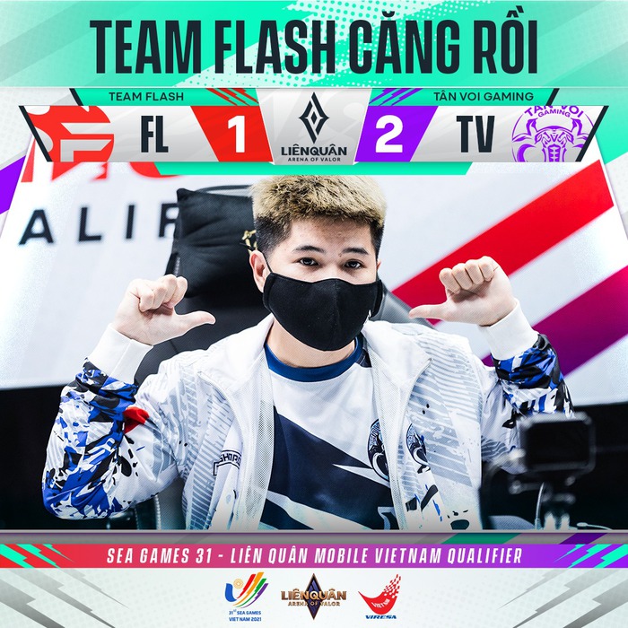 Đánh bại Tân Voi Gaming, Team Flash tiếp tục bước vào trận chung kết nhánh thua gặp Saigon Phantom - Ảnh 3.