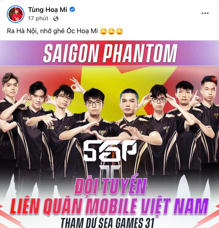 Dàn BLV, MC của LQVN gửi lời chúc mừng tới Saigon Phantom khi giành được vé dự SEA Games 31 - Ảnh 3.