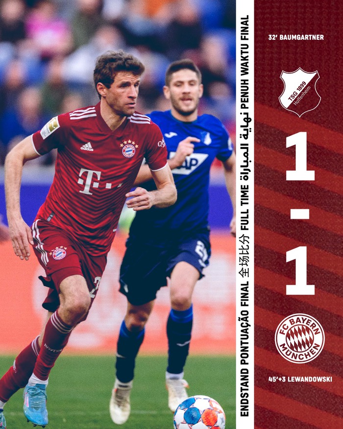 Bayern rơi điểm trước Hoffenheim dù có 4 lần đưa bóng vào lưới đối thủ - Ảnh 13.