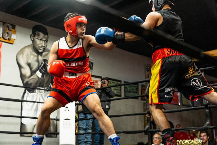 Con trai của huyền thoại Manny Pacquiao có chiến thắng đầu tiên tại Mỹ sau khi quyết định theo đuổi boxing - Ảnh 2.