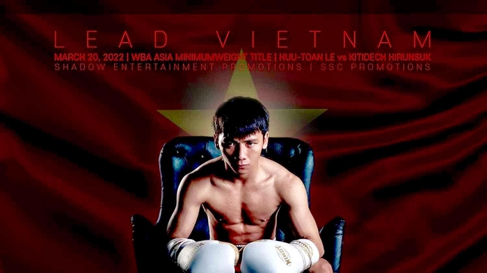 Trực tiếp tranh đai WBA châu Á: Lê Hữu Toàn vs Kitidech Hirunsuk - Ảnh 2.